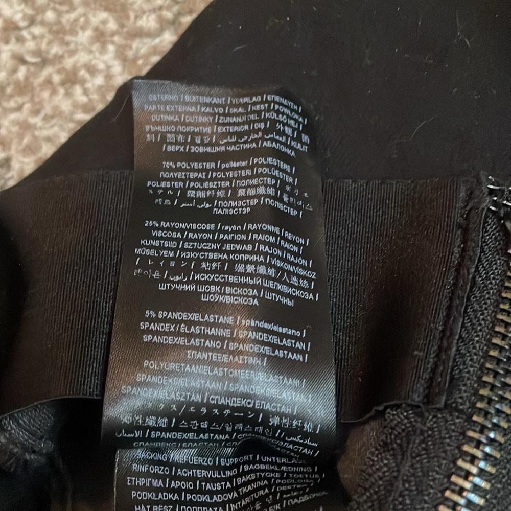 Guess Faux Leather Front Legging Pants - Picture 7 of 8
